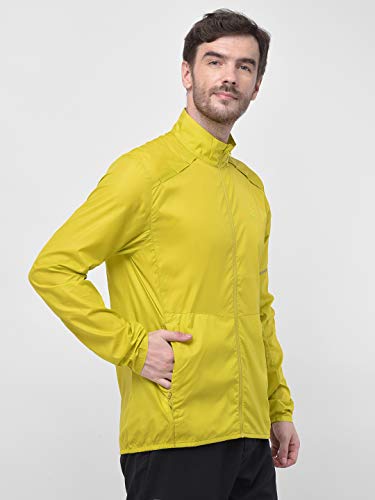 SALOMON Agile Wind Jkt Jacket, Hombre, Amarillo (Citronelle), XL