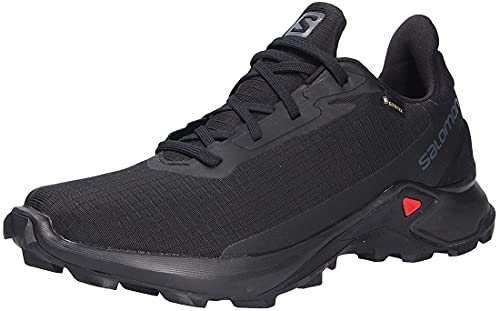 Salomon Alphacross 3 Gore-Tex (impermeable) Hombre Zapatos de trail running, Negro (Black/Black/Black), 40 ⅔ EU