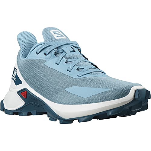 Salomon Alphacross Blast unisex-niños Zapatos de trail running, Azul (Delphinium Blue/White/Legion Blue), 37 EU