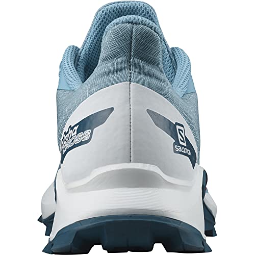 Salomon Alphacross Blast unisex-niños Zapatos de trail running, Azul (Delphinium Blue/White/Legion Blue), 37 EU