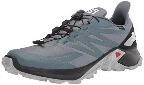 SALOMON Calzado Bajo Supercross Blast GTX, Zapatillas de Trail Running Hombre, StoWea, 46 2/3 EU