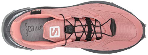 SALOMON Calzado Bajo Supercross Blast GTX, Zapatillas de Trail Running Mujer, BRIC, 40 2/3 EU