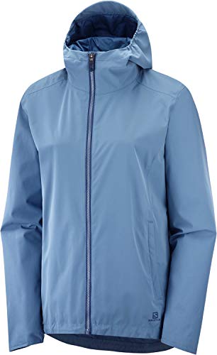 SALOMON Comet WP JKT W Chaqueta Impermeable, Azul (Copen Blue), Talla S para Mujer