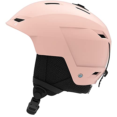 Salomon ICON LT Casco de esquí y snowboard para mujer, Ajuste regulable, Durazno (Peach), M (56-59 cm)