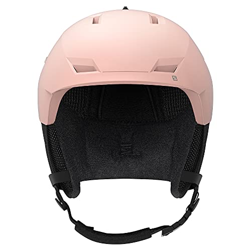 Salomon ICON LT Casco de esquí y snowboard para mujer, Ajuste regulable, Durazno (Peach), M (56-59 cm)