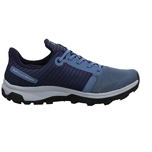 Salomon Outbound Prism Gore-Tex (impermeable) Mujer Zapatos de trekking, Azul (Copen Blue/Dark Denim/Pearl Blue), 36 EU