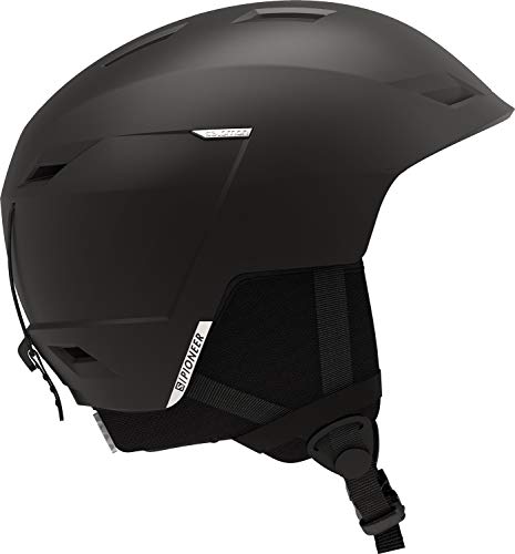 Salomon PIONEER LT ACCESS, Casco de esquí y snowboard para hombre, Ajuste regulable, Negro (Black), M (56-59 cm)