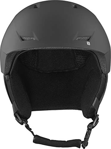 Salomon PIONEER LT ACCESS, Casco de esquí y snowboard para hombre, Ajuste regulable, Negro (Black), M (56-59 cm)