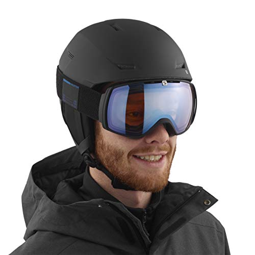 Salomon PIONEER LT, Casco de esquí y snowboard para hombre, Ajuste regulable, Argento (Plata), L (59-62 cm)