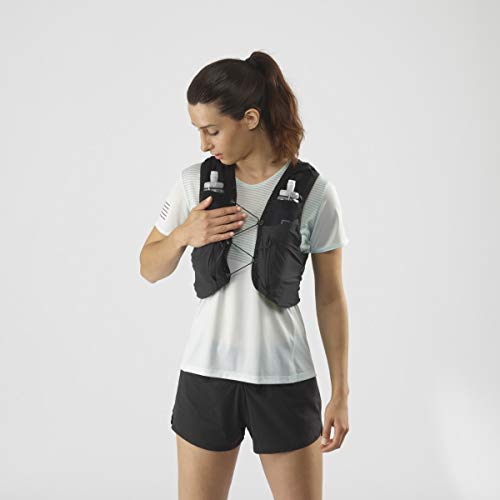 Salomon Sense Pro 10 Set Running Hydration Vest, Black/Ebony, Small