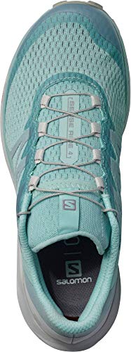 SALOMON Sense Ride 4 W, Zapatillas de Senderismo Mujer, Pastel Turquoise/Lunar Rock/Slate, 36 EU