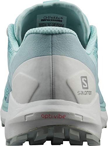 SALOMON Sense Ride 4 W, Zapatillas de Senderismo Mujer, Pastel Turquoise/Lunar Rock/Slate, 36 EU