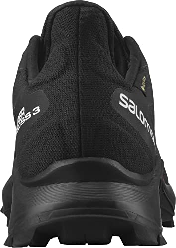 Salomon Supercross 3 GTX, Zapatillas para Correr Mujer, Negro, 37 1/3 EU