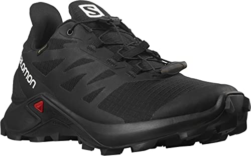 Salomon Supercross 3 GTX, Zapatillas para Correr Mujer, Negro, 37 1/3 EU