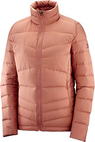 SALOMON Transition Down Jacket W Chaqueta, Mujer, Brick Dust, l