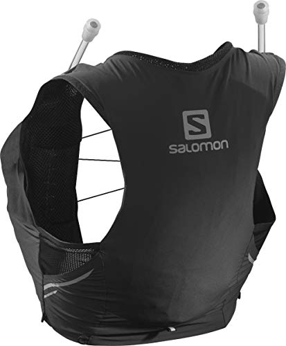 Salomon Womens Sense Pro 5 Set Running Hydration Vest, Black, Medium