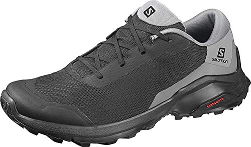 Salomon X Reveal Hombre Zapatos de trekking, Negro (Black/Black/Quiet Shade), 44 EU