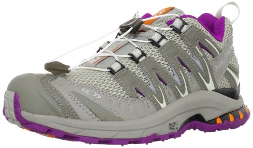 SALOMON XA Pro 3D Ultra 2 Zapatilla de Trail Running Señora, Gris/Púrpura, 39 1/3