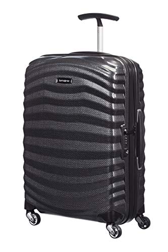 Samsonite Lite-Shock - Spinner S Equipaje de Mano, 55 cm, 36 L, Negro (Black)