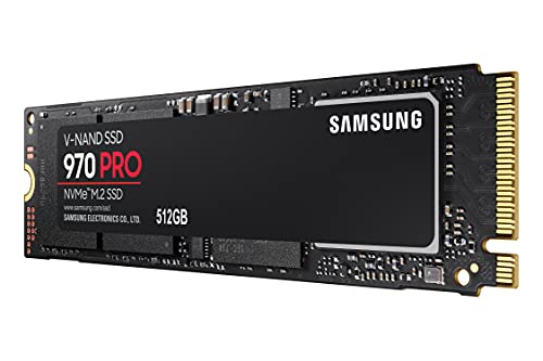 Samsung 970 Pro, Memoria Ssd, 1, 512 GB, Negro