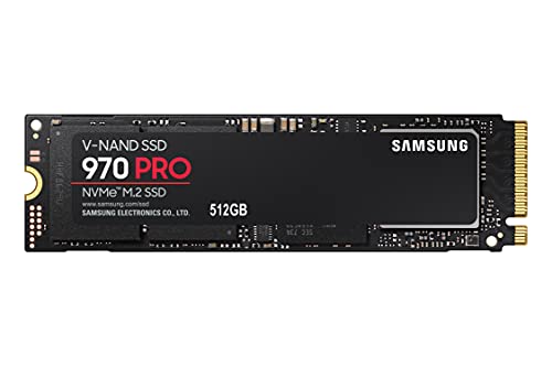 Samsung 970 Pro, Memoria Ssd, 1, 512 GB, Negro