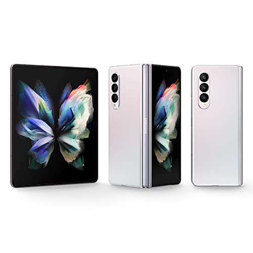 Samsung Galaxy Z Fold3 5G – Teléfono móvil sin tarjeta SIM, Android, Plegable, Smartphone, 256 GB, Plata + Note Pack (Version ES)