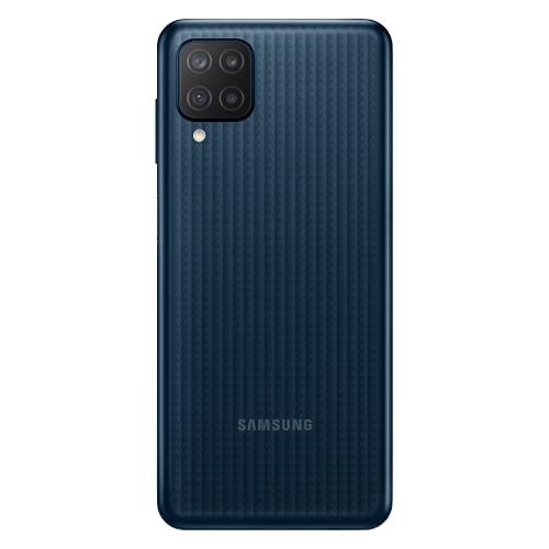 Samsung Smartphone Galaxy M12 con Pantalla Infinity-V TFT LCD de 6,5 Pulgadas, 4 GB de RAM y 128 GB de Memoria Interna Ampliable, Batería de 5000 mAh y Carga rápida Negro (ES Versión)