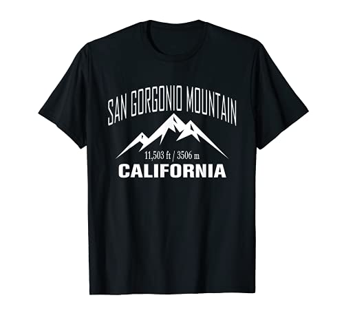 SAN GORGONIO MONTAÑA CALIFORNIA Summit Club Regalo Camiseta
