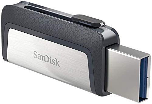 SanDisk SDDDC2-016G-G46 - Memoria Flash USB 16 GB para tu smartphone Android - Ultra Dual Drive Type-C - USB 3.1, Negro