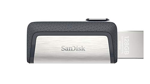 SanDisk SDDDC2-016G-G46 - Memoria Flash USB 16 GB para tu smartphone Android - Ultra Dual Drive Type-C - USB 3.1, Negro