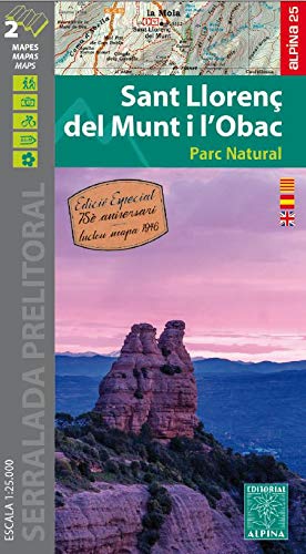 Sant Llorenç Del Munt I L'Obac 1: 25.000