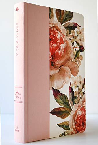 Santa Biblia / Holy Bible: Biblia Reina Valera 1960, Pink, rosada con flores, Tamano Manual