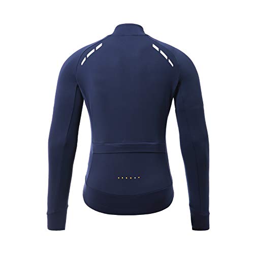 Santic Maillot Ciclismo Hombre Largas Invierno Térmico Maillot Bicicleta Armada EU L