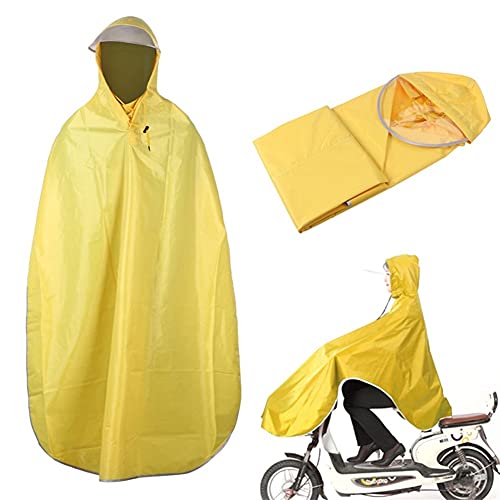 SASAU Capa de Lluvia Bicicleta Bicicleta Impermeable Impermeable para Mujeres Hombres Impermeables con Capucha Mujer Motor Motor BICIA Coca DE LA LLUCHA Oxford Ciclo Ciclo Poncho Abrigos de Lluvia