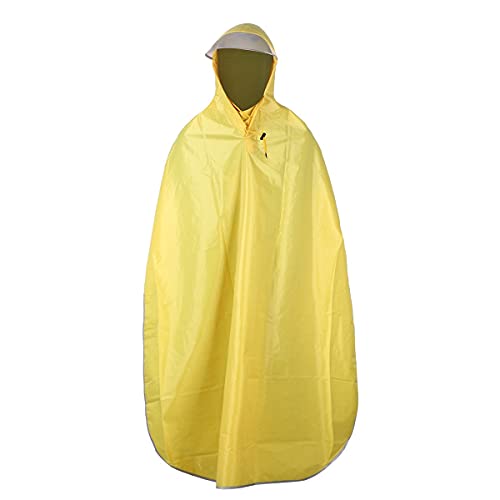 SASAU Capa de Lluvia Bicicleta Bicicleta Impermeable Impermeable para Mujeres Hombres Impermeables con Capucha Mujer Motor Motor BICIA Coca DE LA LLUCHA Oxford Ciclo Ciclo Poncho Abrigos de Lluvia
