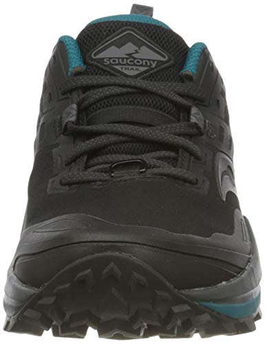 Saucony Peregrine 10 GTX, Black/Marine, 11.5Medium