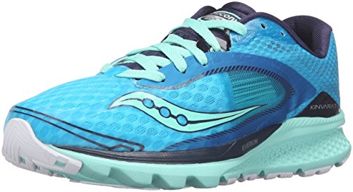 Saucony S10298-4, Zapatillas de Running Mujer, Turquesa Uzul Plata Blanco Negro, 37 EU