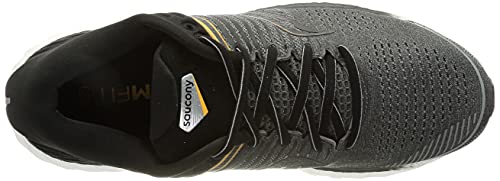 Saucony Triumph 17, Zapatillas para Hombre, Negro/Gris (Black Gray), 47 EU