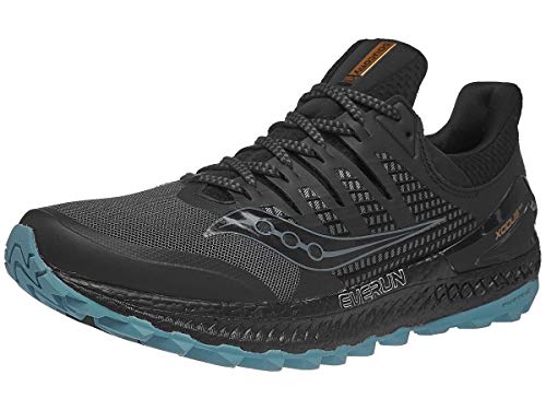 Saucony Xodus ISO 3, Zapatillas Hombre, Gris (Gris Y Negro 3), 41 EU