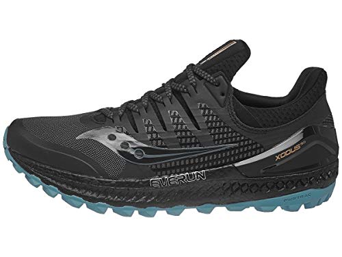 Saucony Xodus ISO 3, Zapatillas Hombre, Gris (Gris Y Negro 3), 41 EU