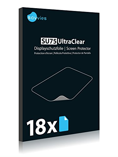 savvies Protector Pantalla Compatible con Bosch Kiox 300 (18 Unidades) Película Ultra Transparente