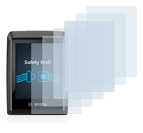 savvies Protector Pantalla Compatible con Bosch Kiox 300 (6 Unidades) Película Ultra Transparente
