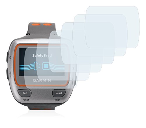 savvies Protector Pantalla Compatible con Garmin Forerunner 310XT (6 Unidades) Película Ultra Transparente
