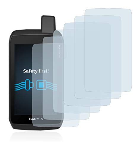 savvies Protector Pantalla Compatible con Garmin Montana 700 / 700i / 750i (6 Unidades) Película Ultra Transparente