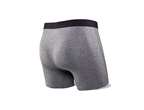 SAXX Underwear Men's Boxer Disfraces para Adulto, Gris, Medium para Hombre