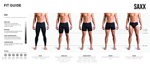 SAXX Underwear Men's Boxer Disfraces para Adulto, Gris, Medium para Hombre