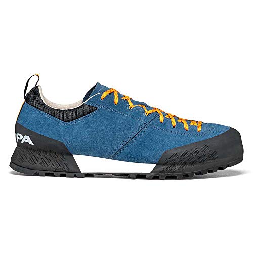 Scarpa KALIPE', Zapatillas de Senderismo Hombre, Smoke Green Fluo, 44 EU