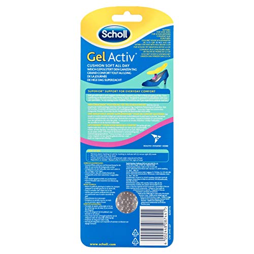 Scholl Gel Activ - Plantillas cómodas