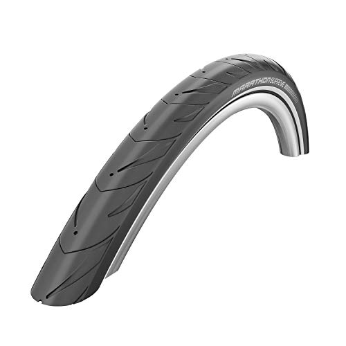 Schwalbe Marath.Supreme Hs469 Neumáticos para Bicicleta, Unisexo, Negro, 28x1.4''