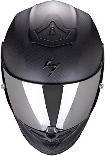 Scorpion NC Casco per Moto, Hombre, Negro, M